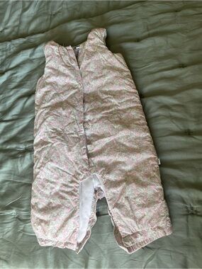 Jacadi Paris Baby Girl Quilted Jumpsuit, 12 Months